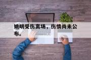 开元app-姚明受伤离场，伤情尚未公布。